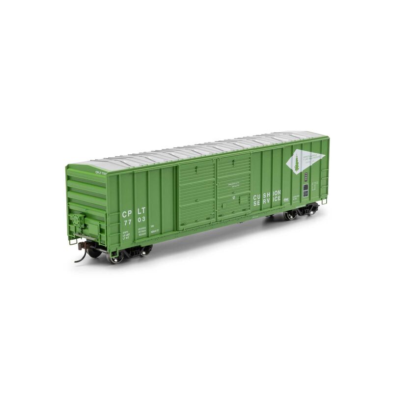 Athearn ATH-1737 50' FMC 5077 DD Offset Box Car, CPLT #7703 HO Scale