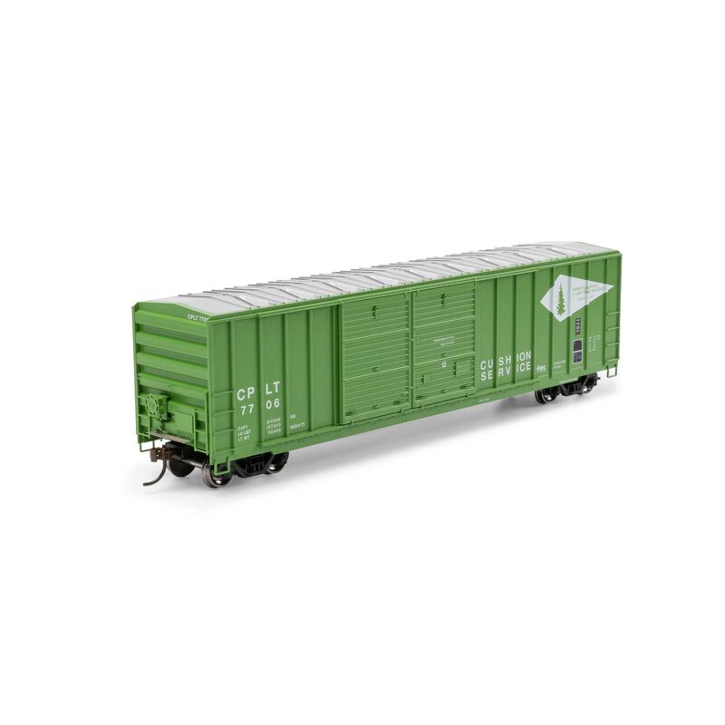 Athearn ATH-1738 50' FMC 5077 DD Offset Box Car, CPLT #7706 HO Scale