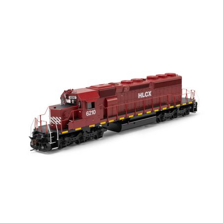 Athearn ATH-1811 EMD SD40-2 Locomotive with DCC & Sound, HLCX #6210 HO Scale