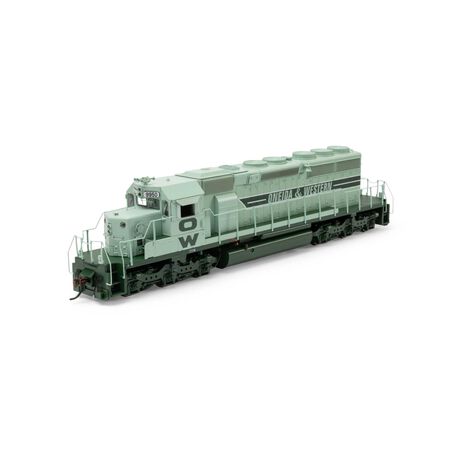 Athearn ATH-1814 EMD SD40-2 Locomotive with DCC & Sound, OWTX Oneida & Western #9950 HO Scale