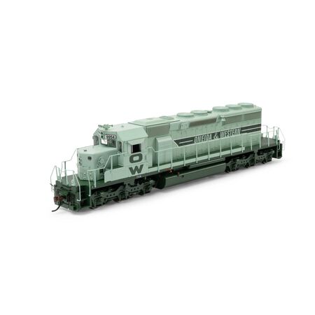 Athearn ATH-1815 EMD SD40-2 Locomotive with DCC & Sound, OWTX Oneida & Western #9954 HO Scale