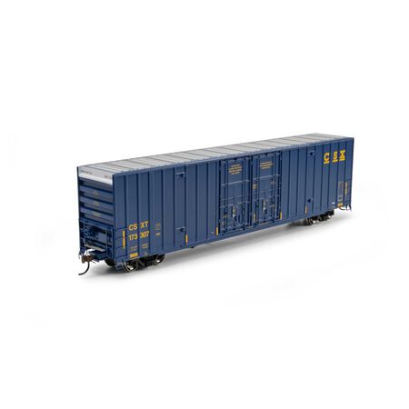 Athearn ATH-2274 60' Gunderson High Cube Double Door Box Car, CSXT #173307 HO Scale