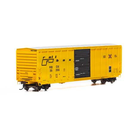 Athearn ATH15891 RBOX - Rail Box #35255 - PS 5277 Single Door Boxcar HO Scale