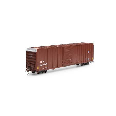 Athearn ATH16123 60' Hi-Cube Ex-Post Box, Union Pacific UP/Brown #560347 HO Scale