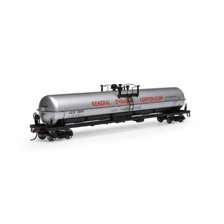 Athearn ATH16278 62' Tank Car LCIX General Dynamics Corp #3000 HO Scale