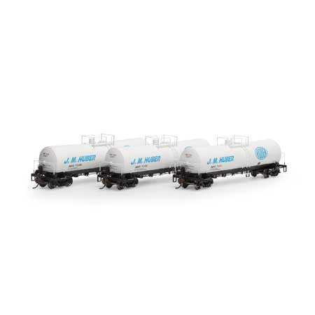 Athearn ATH16370 16,000-Gallon Clay Slurry Tank, JMXH Set #2 3 Pack HO Scale