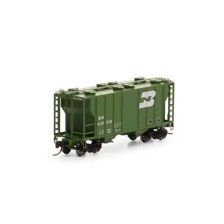 Athearn ATH17240 PS-2 2600 Covered Hopper, BN Burlington Northern #430218 N Scale