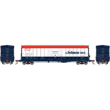 Athearn ATH18423 NACC 50' Box Car JWAX - Johnson Wax #49072  (Scale =HO) Part #ATH18423