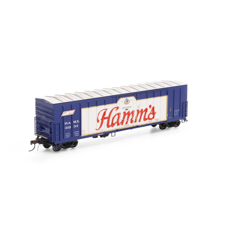 Athearn ATH18434 NACC 50' Box Car HAMX Hamm's #31233 HO Scale