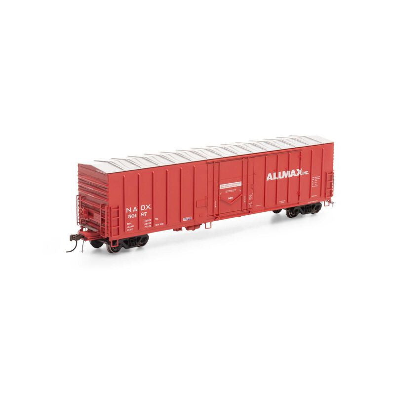 Athearn ATH18439 NACC 50' Box Car NADX Alumax #50187 HO Scale