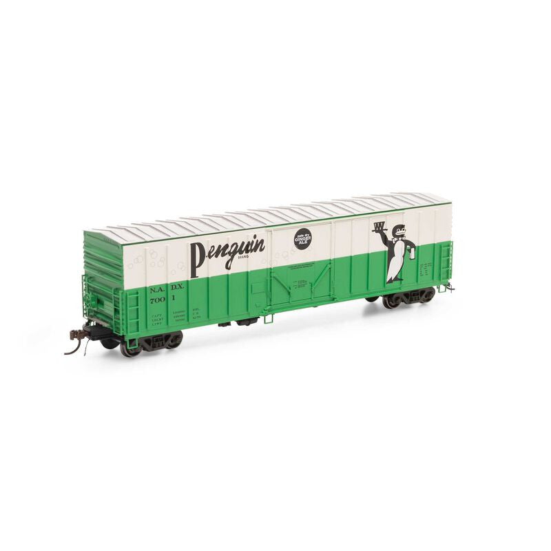 Athearn ATH18445 NACC 50' Box Car NADX Penguin Ginger Ale #7001 HO Scale