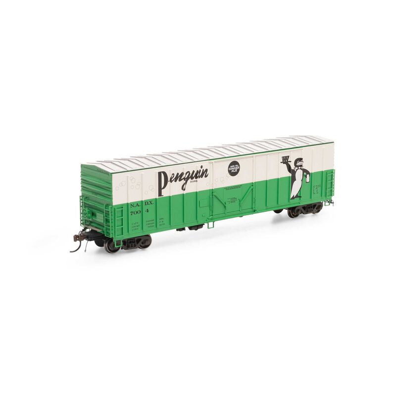 Athearn ATH18446 NACC 50' Box Car NADX Penguin Ginger Ale #7004 HO Scale