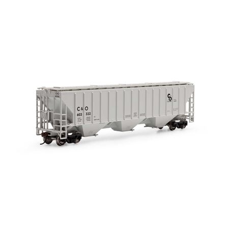 Athearn ATH22267 PS4740 Covered Hopper C&O Chesapeake & Ohio #603322 HO Scale