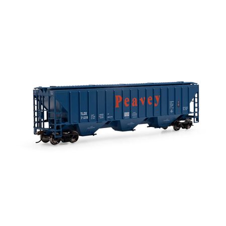 Athearn ATH22274 PS4740 Covered Hopper TLDX Peavey #7128 HO Scale