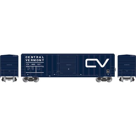 Athearn ATH25474 50' FMC 5347 Box, CV Central Vermont #600157 N Scale