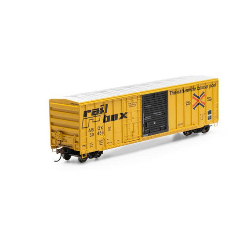 Athearn ATH26729 50' FMC Combo Door Box,  Railbox ABOX Early #50456 HO Scale