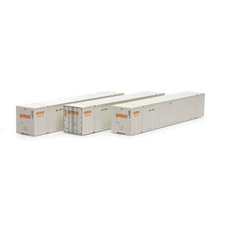 Athearn ATH40130 53' Stoughton Containers, Optimodal # 1 (3 Pack) HO Scale
