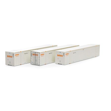 Athearn ATH40131 53' Stoughton Containers, Optimodal # 2 (3 Pack) HO Scale