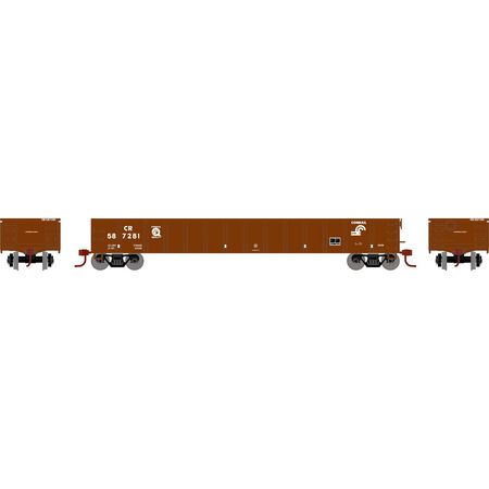 Athearn ATH6624 52' Mill Gondola CR Conrail #587281 N Scale