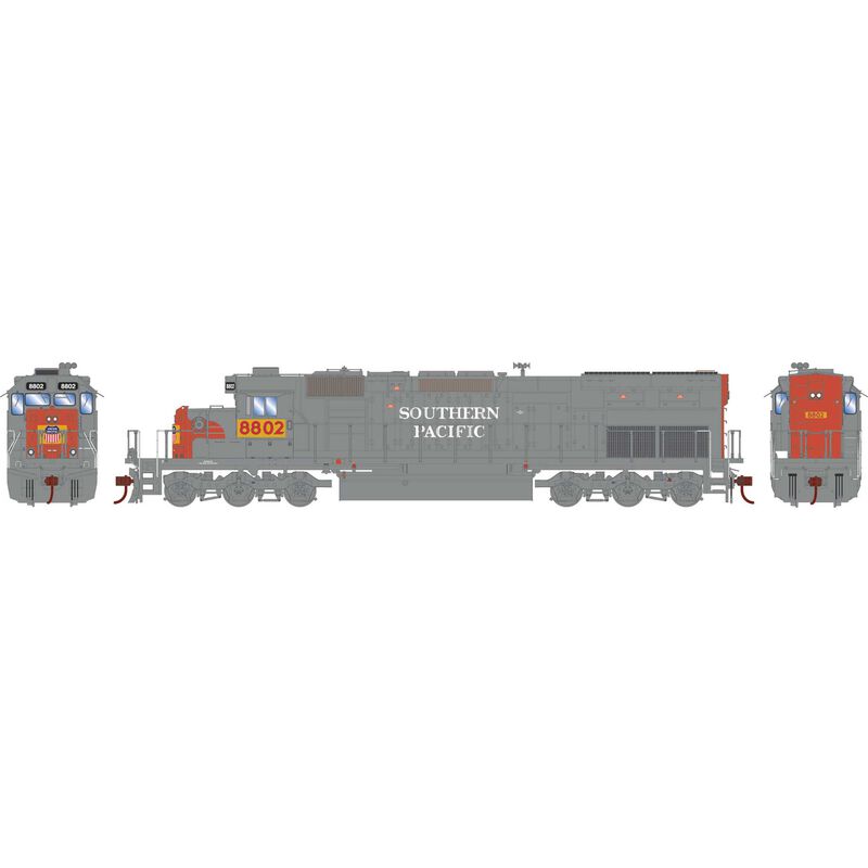 Athearn ATH71845 SD40T-2 PFG/UP #8802 with DCC & Sound HO Scale