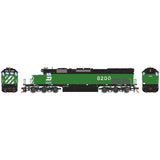 Athearn ATH71850 SD40T-2 BN Burlington Northern #8200 with DCC & Sound HO Scale