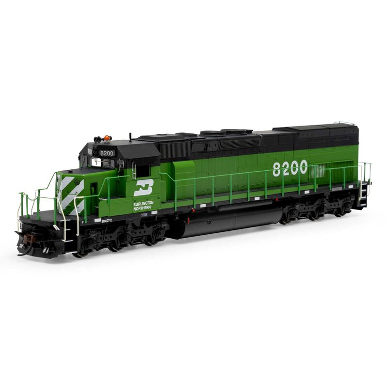 Athearn ATH71850 SD40T-2 BN Burlington Northern #8200 with DCC & Sound HO Scale