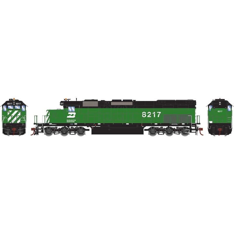 Athearn ATH71851 SD40T-2 BN Burlington Northern #8217 with DCC & Sound HO Scale