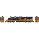 Athearn ATH71853 SD40T-2 D&RGW Denver & Rio Grande Western #5407 with DCC & Sound HO Scale