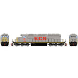 Athearn ATH72188 SD40-2, KCS Kansas City Southern #639 with DCC & Sound HO Scale