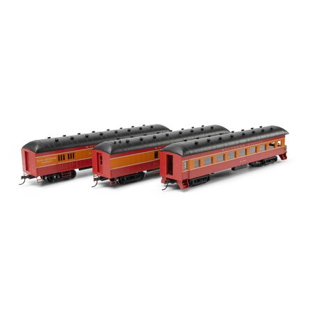 Athearn ATH73040 RTR Arch Roof Passenger, SP Southern Pacific 3 Car Set HO Scale