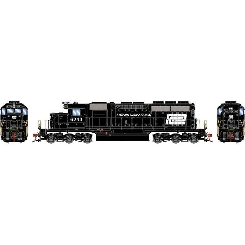 Athearn ATH73742 SD40 PC Penn Central #6243 with DCC & Sound HO Scale