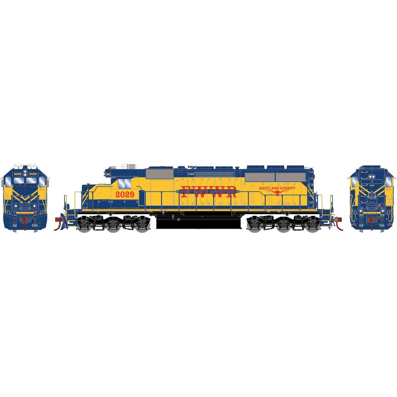 Athearn ATH73745 SD40 FWWR Fort Worth & Western Railroad