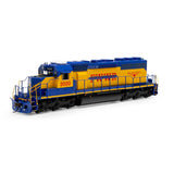 Athearn ATH73746 SD40 FWWR Fort Worth & Western Railroad #2030 with DCC & Sound HO Scale