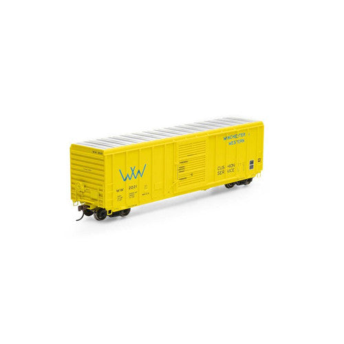 Athearn ATH76232 50' PS 5344 Box, Winchester Western WW #2021 HO Scale