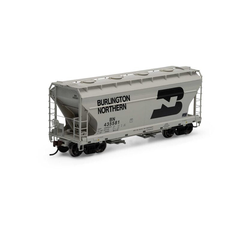 Athearn ATH81060 ACF 2970 Covered Hopper, BN Burlington Northern #435581 HO Scale