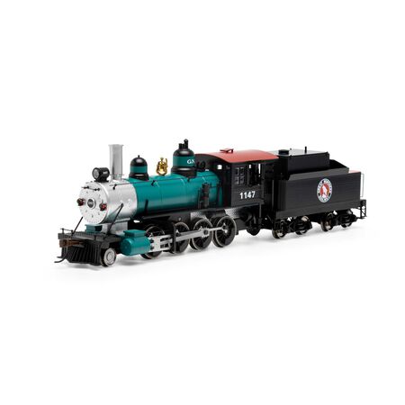 Athearn ATH85010 Old Time 2-8-0 Locomotive GN Great Northern #1147 with DCC & Sound HO Scale