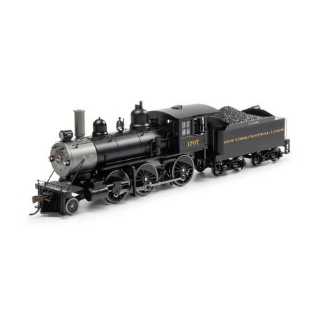 Athearn ATH87317 Old Time 2-6-0 Mogul NYC New York Central #1707 with DCC & Sound HO Scale