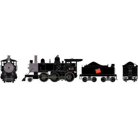 Athearn ATH87320 Old Time 2-6-0 Mogul CN Canadian National #413 with DCC & Sound HO Scale