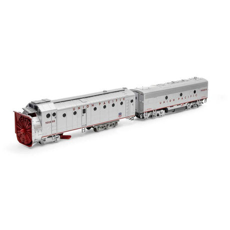 Athearn ATH93828 UP Union Pacific #900080/#900080-B - Rotary Snowplow & F7B Locomotive HO Scale