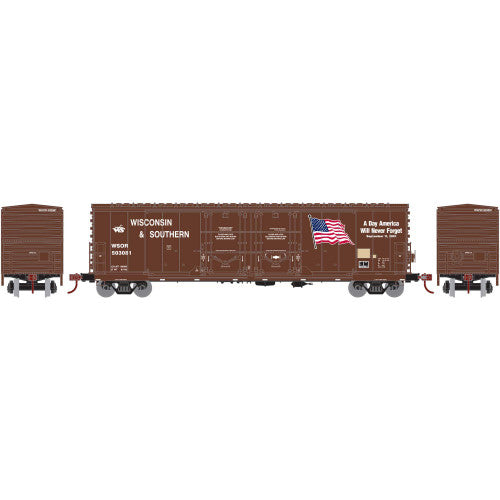 Athearn ATH96922 WSOR Wisconsin & Southern #503081 A Day America Will Never Forget September 11, 2001 HO Scale
