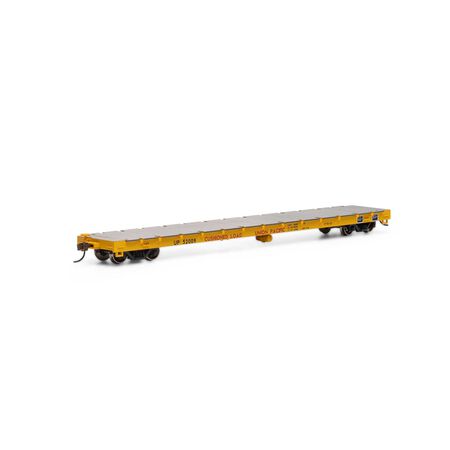 Athearn ATH97828 60' Flat UP Union Pacific #52009 HO Scale