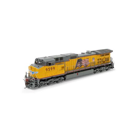Athearn ATHG-1214 GE Dash 9-44CW Locomotive, UP Union Pacific #9599 DCC & Sound HO Scale