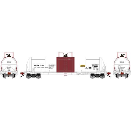 Athearn ATHG-1306 20K Gallon Tank Car, RCRX White with Red Band #1144 HO Scale