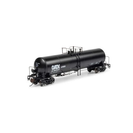 Athearn ATHG-1317 20K Gallon Tank Car, GATX de Mexico #43955 HO Scale