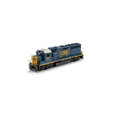 Athearn ATHG-1760 GP40-2 Locomotive with DCC & Sound, CSXT 'Boxcar Logo' #6237 DCC & Sound HO Scale