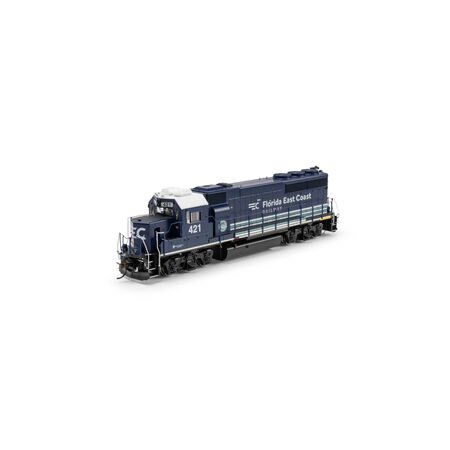 Athearn ATHG-1764 GP40-2 Locomotive with DCC & Sound, FEC #421 DCC & Sound HO Scale