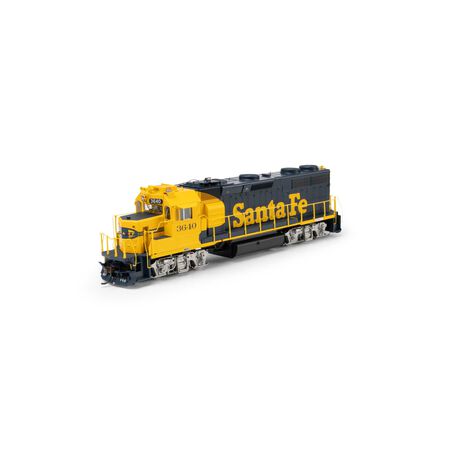 Athearn ATHG-1980 GP39-2 PH I Locomotive w/DCC & SOUND, ATSF #3640 HO Scale