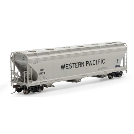 Athearn ATHG15440 4600 3-Bay Center Flow Hopper, WP Western Pacific #11974 HO Scale