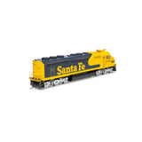 Athearn ATHG18369 EMD F45u Locomotive with Tsunami 2 DCC & Sound, ATSF #5956 HO Scale