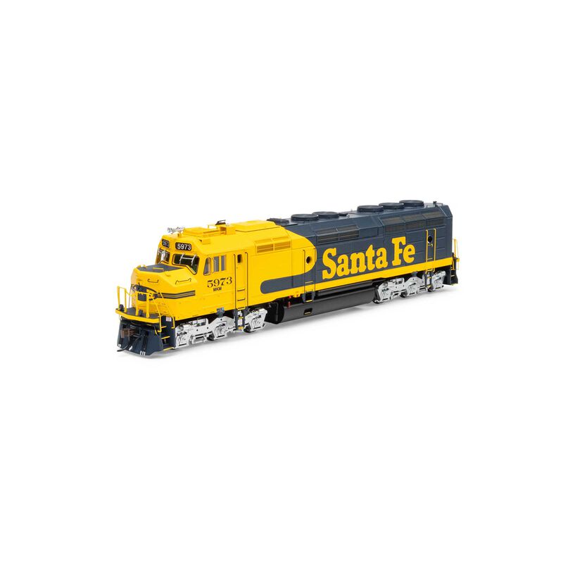 Athearn ATHG18370 EMD F45u Locomotive with Tsunami 2 DCC & Sound, ATSF/MKM #5973 HO Scale